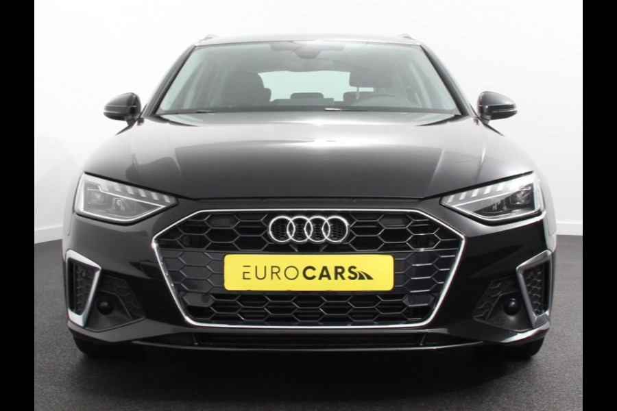Audi A4 Avant 40 TFSI 205pk Automaat S Line Plus Navigatie Climate Control Cruise control Lichtmetalen velgen Stoelverwarming Parkeersensoren Elektrische achterklep