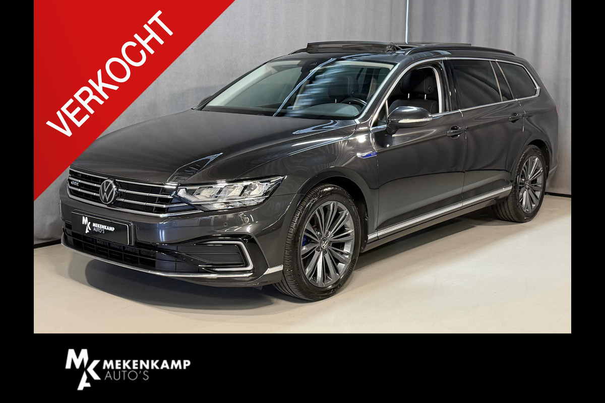 Volkswagen Passat Variant 1.4 TSI PHEV GTE Business 18"/SOH 96%/Panoramadak/Trekhaak/Camera/PDC v+a/Elektrische klep/Apple Carplay & Android Auto