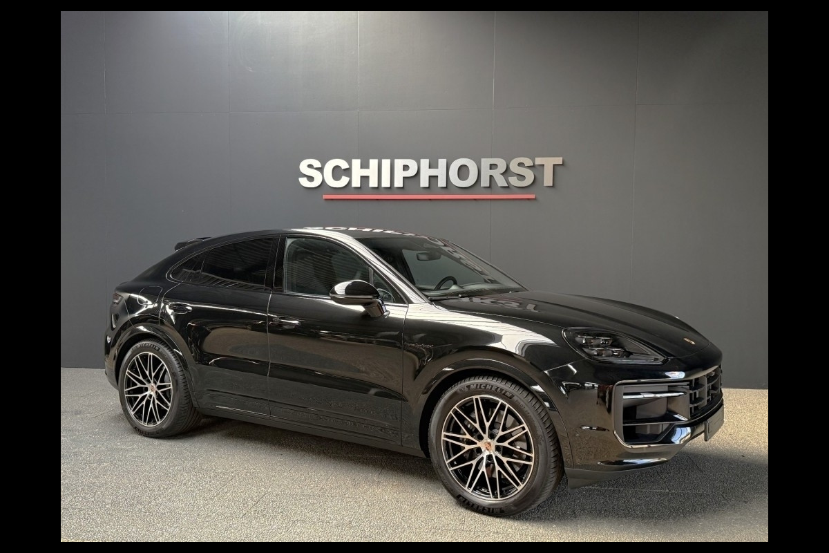 Porsche Cayenne Coupé Coupe E-Hybride Sport Design Black Edition Sport-chrono Pakket-Soft Close -Bose