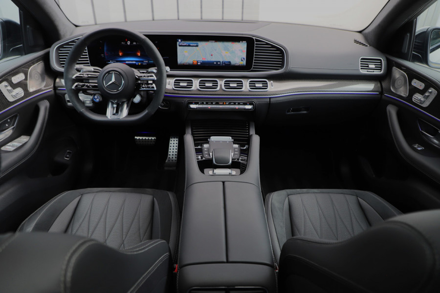 Mercedes-Benz GLE Coupé AMG 63 S 4MATIC+ | 612PK | Luchtvering | Carbon | Burmester | Keyless-go | Stoelkoeling | Distronic | Leder exclusief.