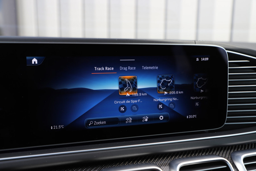 Mercedes-Benz GLE Coupé AMG 63 S 4MATIC+ | 612PK | Luchtvering | Carbon | Burmester | Keyless-go | Stoelkoeling | Distronic | Leder exclusief.