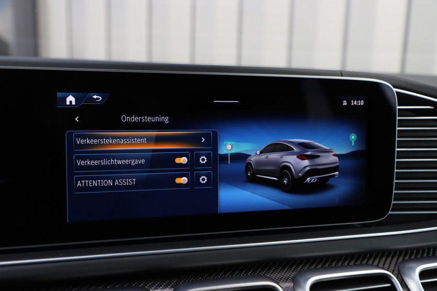 Mercedes-Benz GLE Coupé AMG 63 S 4MATIC+ | 612PK | Luchtvering | Carbon | Burmester | Keyless-go | Stoelkoeling | Distronic | Leder exclusief.