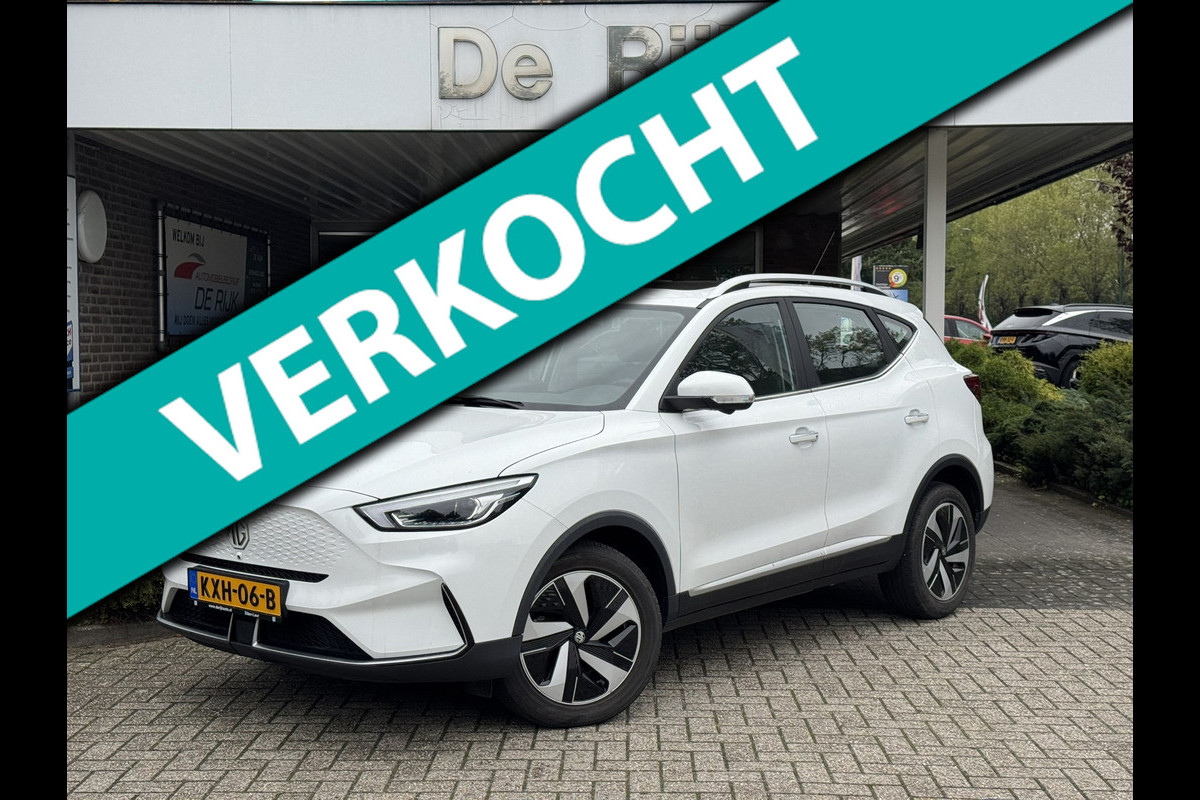 MG ZS EV Long Range Luxury 70 kWh | SOH 95% | Pano, Leder, Carplay/Android, 360Camera, ACC, Stoelverw., Climate | Dealeroh |