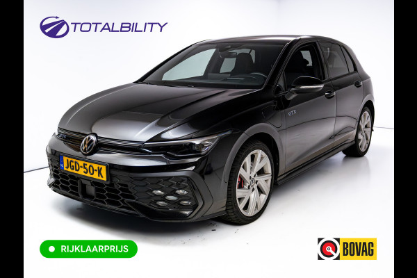 Volkswagen Golf 1.5 eHybrid GTE Black 272 PK automaat | IQ Led | Elec. trekhaak | Headup | Stoel- & stuurverw. | PDC V + A, Camera, App. connect, Navigatie, 131 KM actieradius (WLTP)