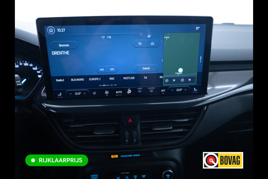 Ford FOCUS Wagon 1.0 EcoBoost Hybrid ST Line 126 PK | Stoel-, Stuur-, en voorruitverwarming | Privacy Glass | Audio Navigatie SYNC4, Cruise, Led, Lendesteun, Parkeerpilot, Parkeersensoren V+A