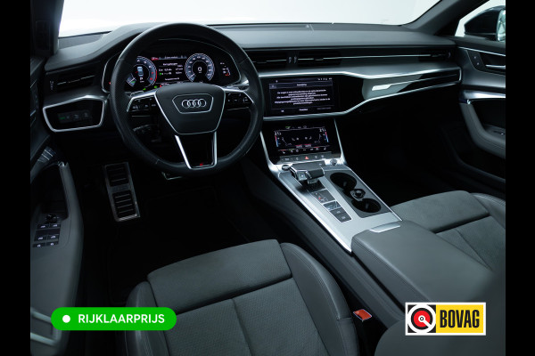 Audi A6 Limousine 50 TFSI e quattro S-Line | Panoramadak | Voorstoelen- & achterbank verwarmd | Camera | Adaptieve Cruise | Electrische trekhaak, Electrische achterklep, Matrix Led