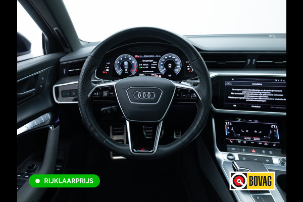 Audi A6 Limousine 50 TFSI e quattro S-Line | Panoramadak | Voorstoelen- & achterbank verwarmd | Camera | Adaptieve Cruise | Electrische trekhaak, Electrische achterklep, Matrix Led