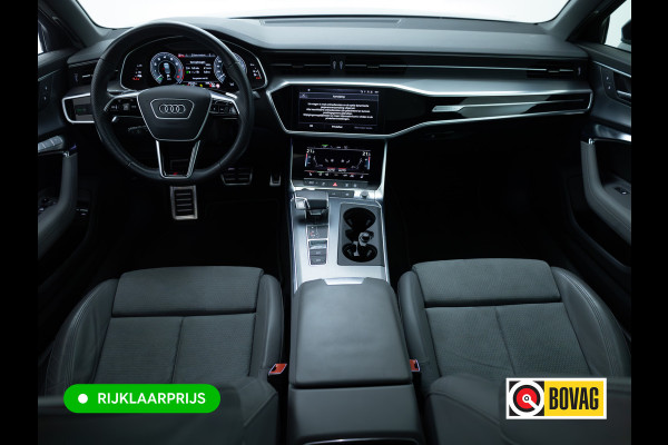 Audi A6 Limousine 50 TFSI e quattro S-Line | Panoramadak | Voorstoelen- & achterbank verwarmd | Camera | Adaptieve Cruise | Electrische trekhaak, Electrische achterklep, Matrix Led
