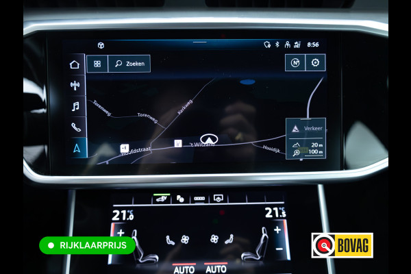 Audi A6 Limousine 50 TFSI e quattro S-Line | Panoramadak | Voorstoelen- & achterbank verwarmd | Camera | Adaptieve Cruise | Electrische trekhaak, Electrische achterklep, Matrix Led