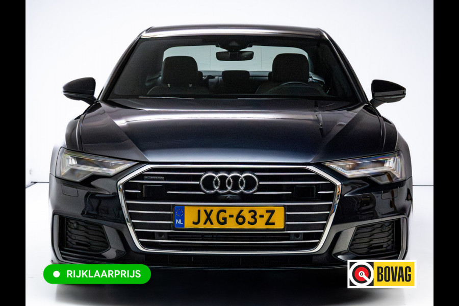 Audi A6 Limousine 50 TFSI e quattro S-Line | Panoramadak | Voorstoelen- & achterbank verwarmd | Camera | Adaptieve Cruise | Electrische trekhaak, Electrische achterklep, Matrix Led