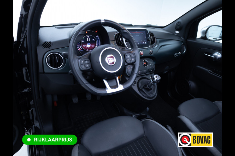 Fiat 500C 1.0 Hybrid Rockstar | Beats audio | Climate control | Cruise | Electrische cabrio kap | Apple Carplay, Android auto | PDC achter, Electrische ramen voor