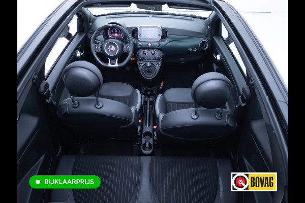 Fiat 500C 1.0 Hybrid Rockstar | Beats audio | Climate control | Cruise | Electrische cabrio kap | Apple Carplay, Android auto | PDC achter, Electrische ramen voor