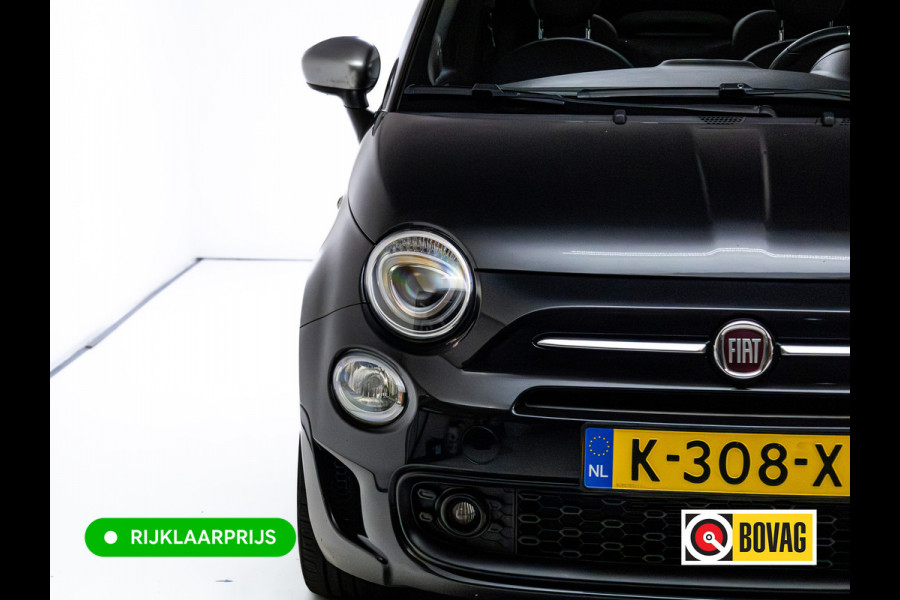 Fiat 500C 1.0 Hybrid Rockstar | Beats audio | Climate control | Cruise | Electrische cabrio kap | Apple Carplay, Android auto | PDC achter, Electrische ramen voor
