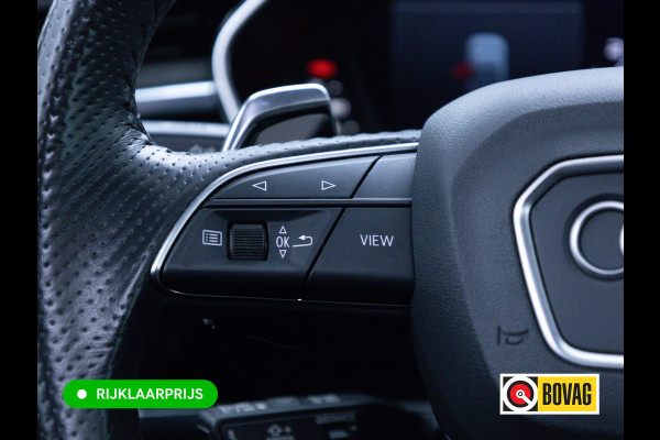 Audi RS Q3 Sportback RSQ3 2.5 TFSI Quattro | Ruitjesleer | Panoramadak | Adaptive cruise | Wegklapbare trekhaak | Sonos | Navigatie El.verstelbare stoelen met stoelverwarming, Carplay/Android auto, 360 camera, Electrische achterklep