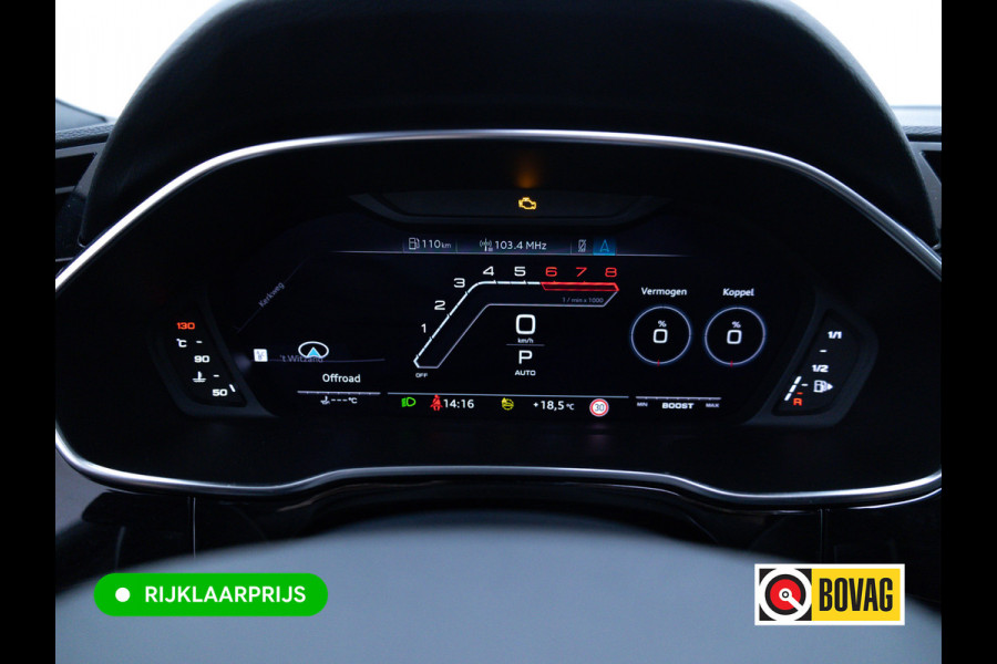 Audi RS Q3 Sportback RSQ3 2.5 TFSI Quattro | Ruitjesleer | Panoramadak | Adaptive cruise | Wegklapbare trekhaak | Sonos | Navigatie El.verstelbare stoelen met stoelverwarming, Carplay/Android auto, 360 camera, Electrische achterklep