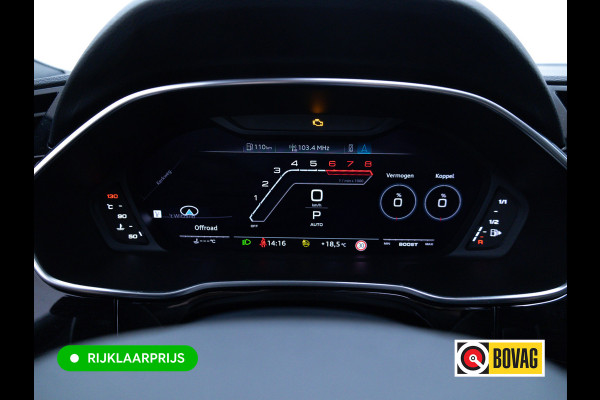 Audi RS Q3 Sportback RSQ3 2.5 TFSI Quattro | Ruitjesleer | Panoramadak | Adaptive cruise | Wegklapbare trekhaak | Sonos | Navigatie El.verstelbare stoelen met stoelverwarming, Carplay/Android auto, 360 camera, Electrische achterklep