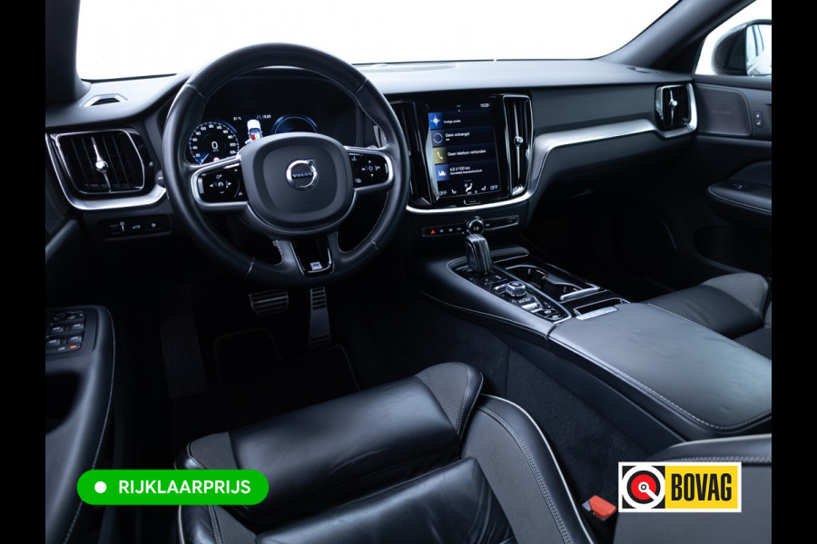 Volvo V60 2.0 T8 Twin Engine AWD R-Design | Stoel-, Stuur- & Achterbank verw. | Elec. trekhaak | 360 Camera | Elec. klep | Pilot assist, All season banden, Led, PDC V+A. Apple Carplay, Android auto