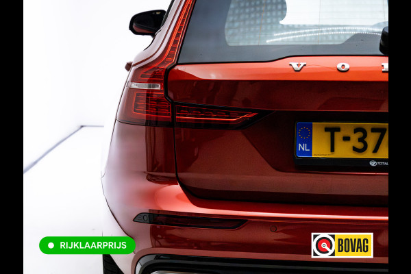 Volvo V60 2.0 T8 Twin Engine AWD R-Design | Stoel-, Stuur- & Achterbank verw. | Elec. trekhaak | 360 Camera | Elec. klep | Pilot assist, All season banden, Led, PDC V+A. Apple Carplay, Android auto