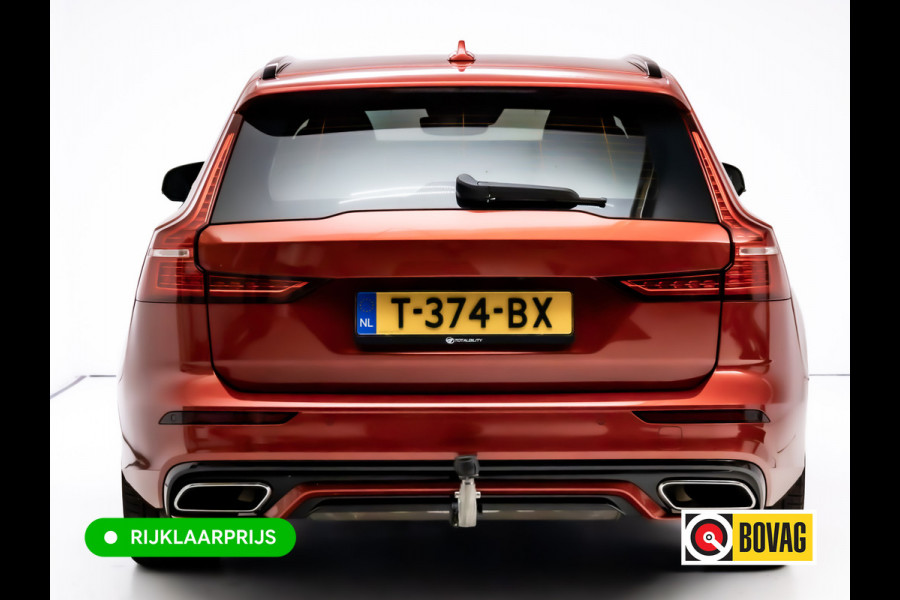 Volvo V60 2.0 T8 Twin Engine AWD R-Design | Stoel-, Stuur- & Achterbank verw. | Elec. trekhaak | 360 Camera | Elec. klep | Pilot assist, All season banden, Led, PDC V+A. Apple Carplay, Android auto