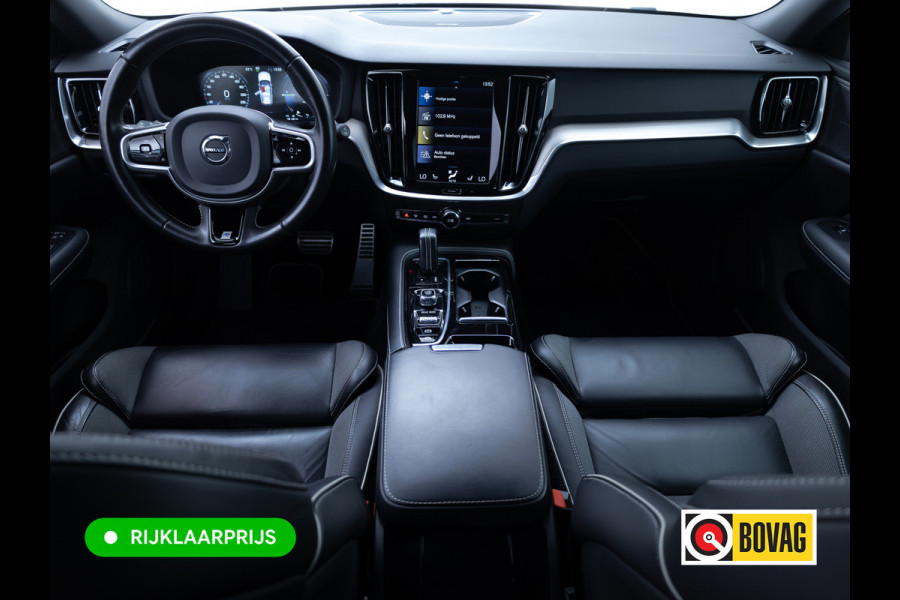 Volvo V60 2.0 T8 Twin Engine AWD R-Design | Stoel-, Stuur- & Achterbank verw. | Elec. trekhaak | 360 Camera | Elec. klep | Pilot assist, All season banden, Led, PDC V+A. Apple Carplay, Android auto
