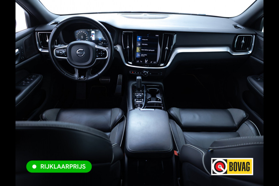 Volvo V60 2.0 T8 Twin Engine AWD R-Design | Stoel-, Stuur- & Achterbank verw. | Elec. trekhaak | 360 Camera | Elec. klep | Pilot assist, All season banden, Led, PDC V+A. Apple Carplay, Android auto