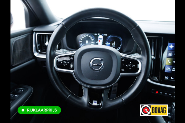 Volvo V60 2.0 T8 Twin Engine AWD R-Design | Stoel-, Stuur- & Achterbank verw. | Elec. trekhaak | 360 Camera | Elec. klep | Pilot assist, All season banden, Led, PDC V+A. Apple Carplay, Android auto