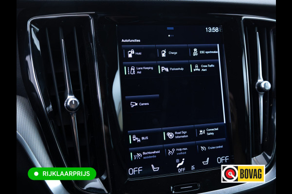Volvo V60 2.0 T8 Twin Engine AWD R-Design | Stoel-, Stuur- & Achterbank verw. | Elec. trekhaak | 360 Camera | Elec. klep | Pilot assist, All season banden, Led, PDC V+A. Apple Carplay, Android auto