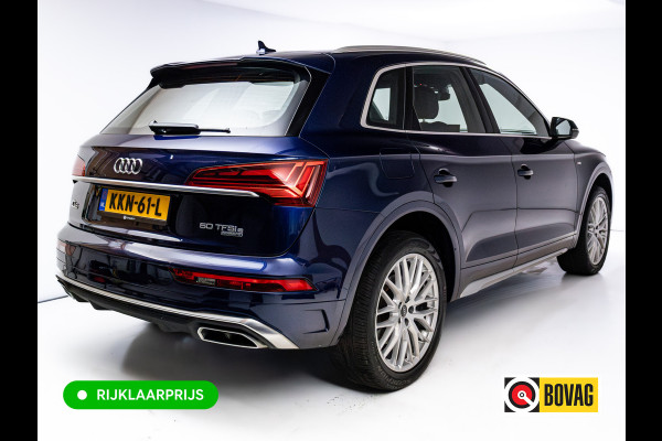 Audi Q5 50 TFSI e Quattro S-Line | Panoramadak | Adaptive cruise | El. achterklep | Stoelverwarming | App-connect | Matrix led, Aut. groot licht, 3-zone climate control, 20 inch