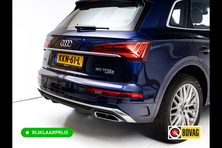 Audi Q5 50 TFSI e Quattro S-Line | Panoramadak | Adaptive cruise | El. achterklep | Stoelverwarming | App-connect | Matrix led, Aut. groot licht, 3-zone climate control, 20 inch