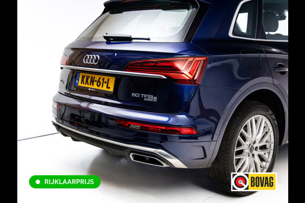 Audi Q5 50 TFSI e Quattro S-Line | Panoramadak | Adaptive cruise | El. achterklep | Stoelverwarming | App-connect | Matrix led, Aut. groot licht, 3-zone climate control, 20 inch