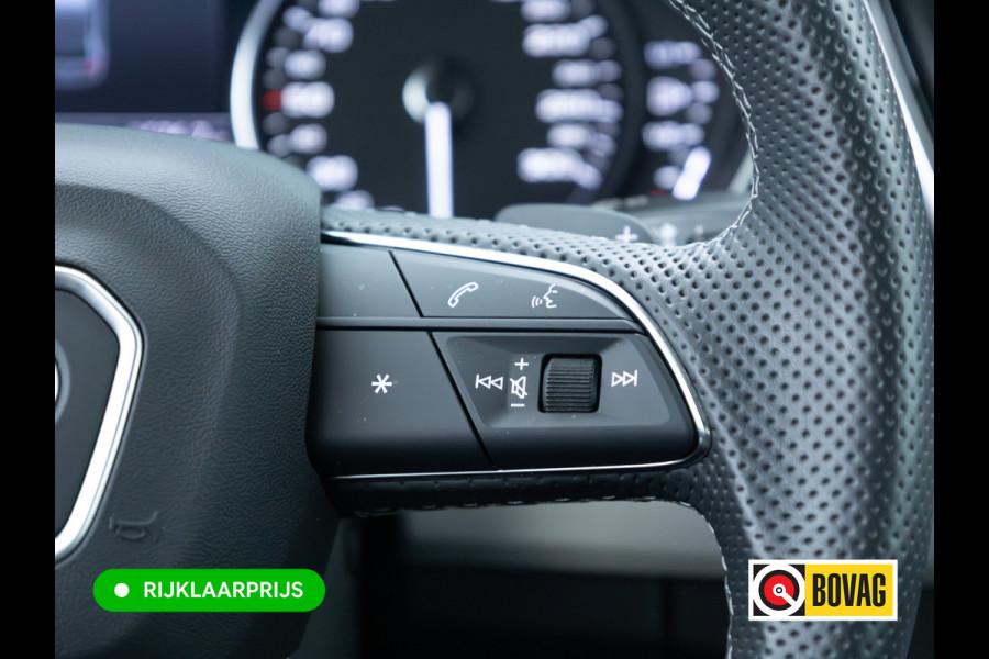 Audi Q5 50 TFSI e Quattro S-Line | Panoramadak | Adaptive cruise | El. achterklep | Stoelverwarming | App-connect | Matrix led, Aut. groot licht, 3-zone climate control, 20 inch