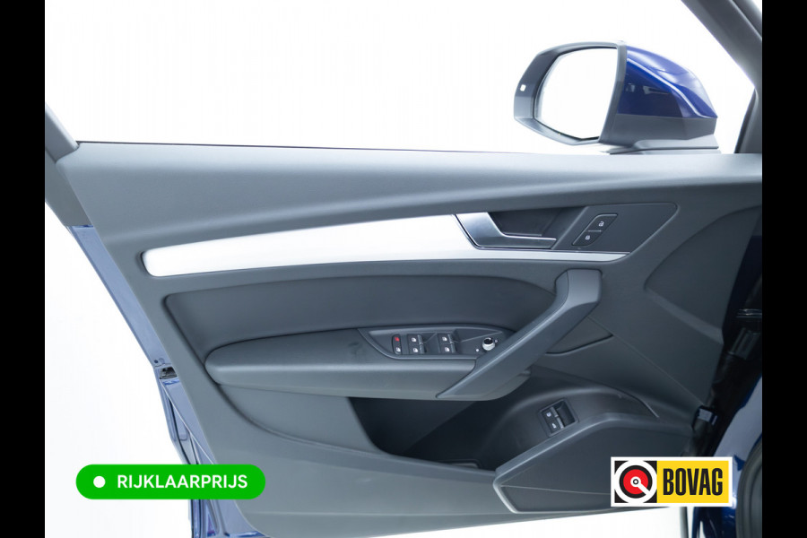 Audi Q5 50 TFSI e Quattro S-Line | Panoramadak | Adaptive cruise | El. achterklep | Stoelverwarming | App-connect | Matrix led, Aut. groot licht, 3-zone climate control, 20 inch