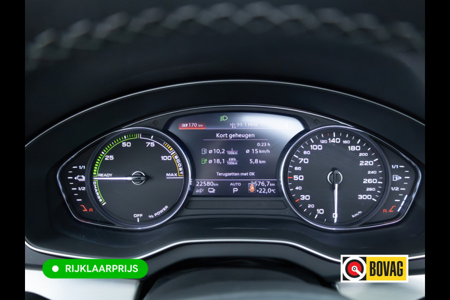Audi Q5 50 TFSI e Quattro S-Line | Panoramadak | Adaptive cruise | El. achterklep | Stoelverwarming | App-connect | Matrix led, Aut. groot licht, 3-zone climate control, 20 inch