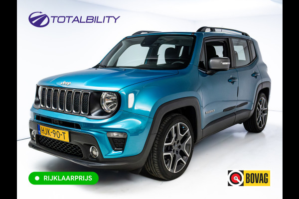 Jeep Renegade 1.3T DDCT Limited 150 PK | Afn. Trekhaak | LMV 19" | Apple Carplay/Android auto | Cruise | PDC achter | Climate control, Parkeerassistent