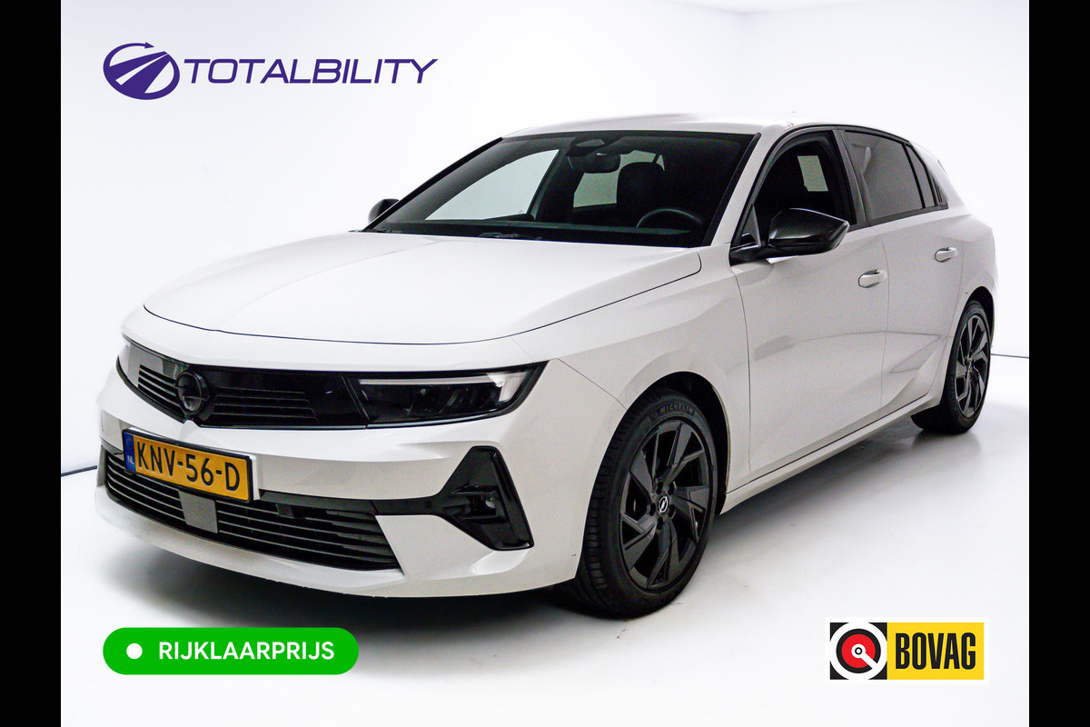 Opel Astra 1.2 GS Line 131 PK | AGR Stoelen | Stoel- & Stuurverw. | Elec. best. Stoel met geheugen | 360 Camera | Adaptieve Cruise, Navigatie, Apple Carplay/Andorid auto, Sfeerverlichting, Extra getint glas achter