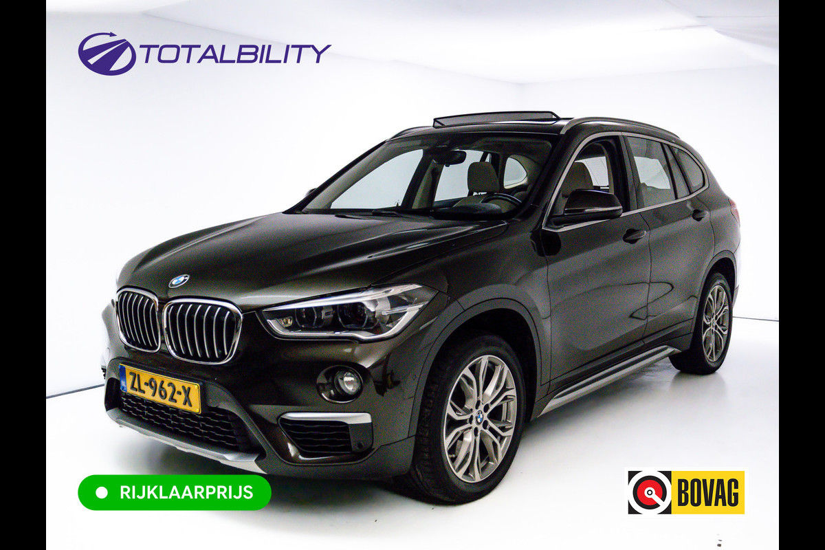 BMW X1 sDrive20i High Exec. X-Line | Afn. trekhaak | Panoramadak | Elec. verst stoel met geheugen | Camera | Elec. achterklep | Navigatie, Stoelverwarming, Headup, Climate control