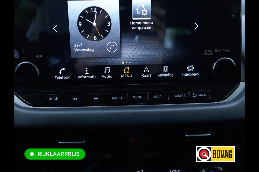 Nissan QASHQAI 1.3 MHEV Acenta | Panoramdak | Trekhaak | 360 camera | Adaptive Cruise | Navigatie | Climate-control All-season, Privacy glas, Aplle Carplay / Android Auto