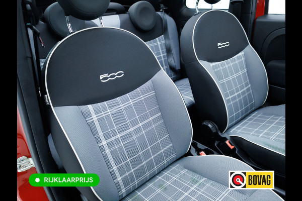 Fiat 500C 1.0 Hybrid Launch Edition | Cruise | Apple Carplay, Android auto | Climate control | All season banden | Electrische kap, PDC achter