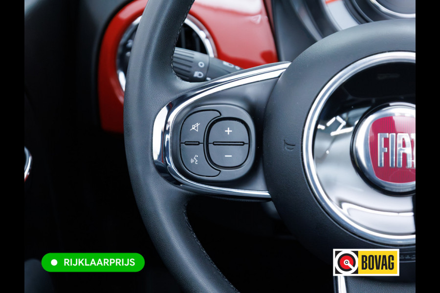 Fiat 500C 1.0 Hybrid Launch Edition | Cruise | Apple Carplay, Android auto | Climate control | All season banden | Electrische kap, PDC achter