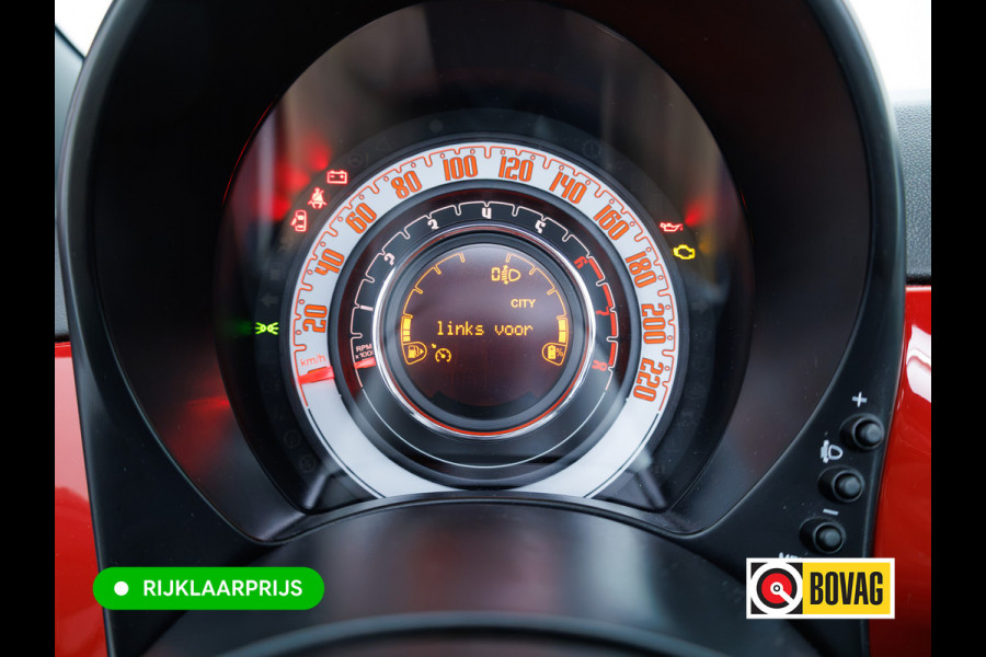 Fiat 500C 1.0 Hybrid Launch Edition | Cruise | Apple Carplay, Android auto | Climate control | All season banden | Electrische kap, PDC achter