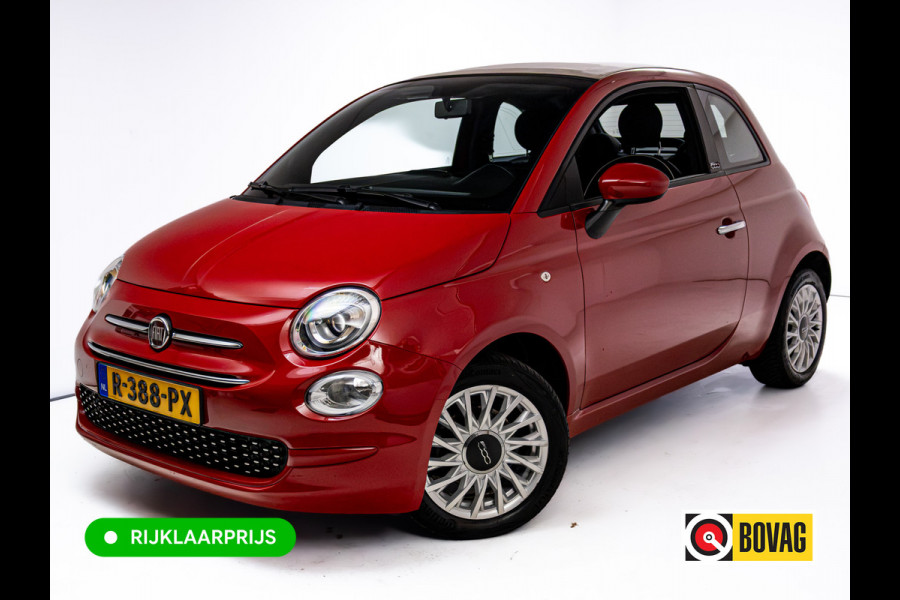 Fiat 500C 1.0 Hybrid Launch Edition | Cruise | Apple Carplay, Android auto | Climate control | All season banden | Electrische kap, PDC achter