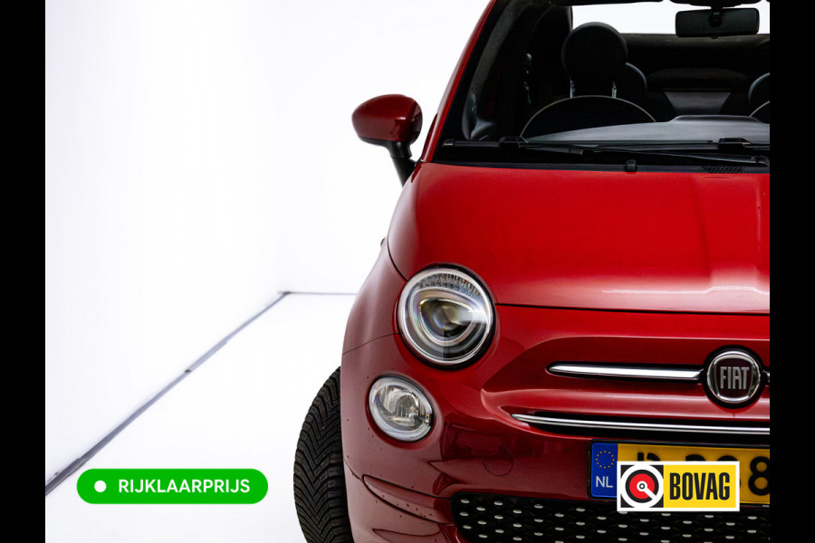 Fiat 500C 1.0 Hybrid Launch Edition | Cruise | Apple Carplay, Android auto | Climate control | All season banden | Electrische kap, PDC achter