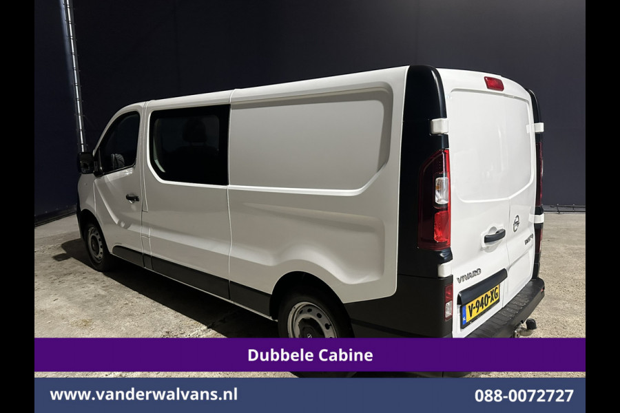 Opel Vivaro 1.6 CDTI 126pk L2H1 Dubbele Cabine Euro6 Airco | 6-Zits | LED | Cruisecontrol Trekhaak