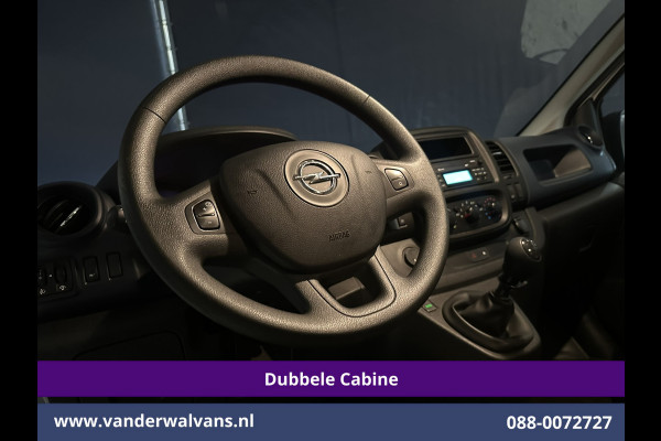 Opel Vivaro 1.6 CDTI 126pk L2H1 Dubbele Cabine Euro6 Airco | 6-Zits | LED | Cruisecontrol Trekhaak