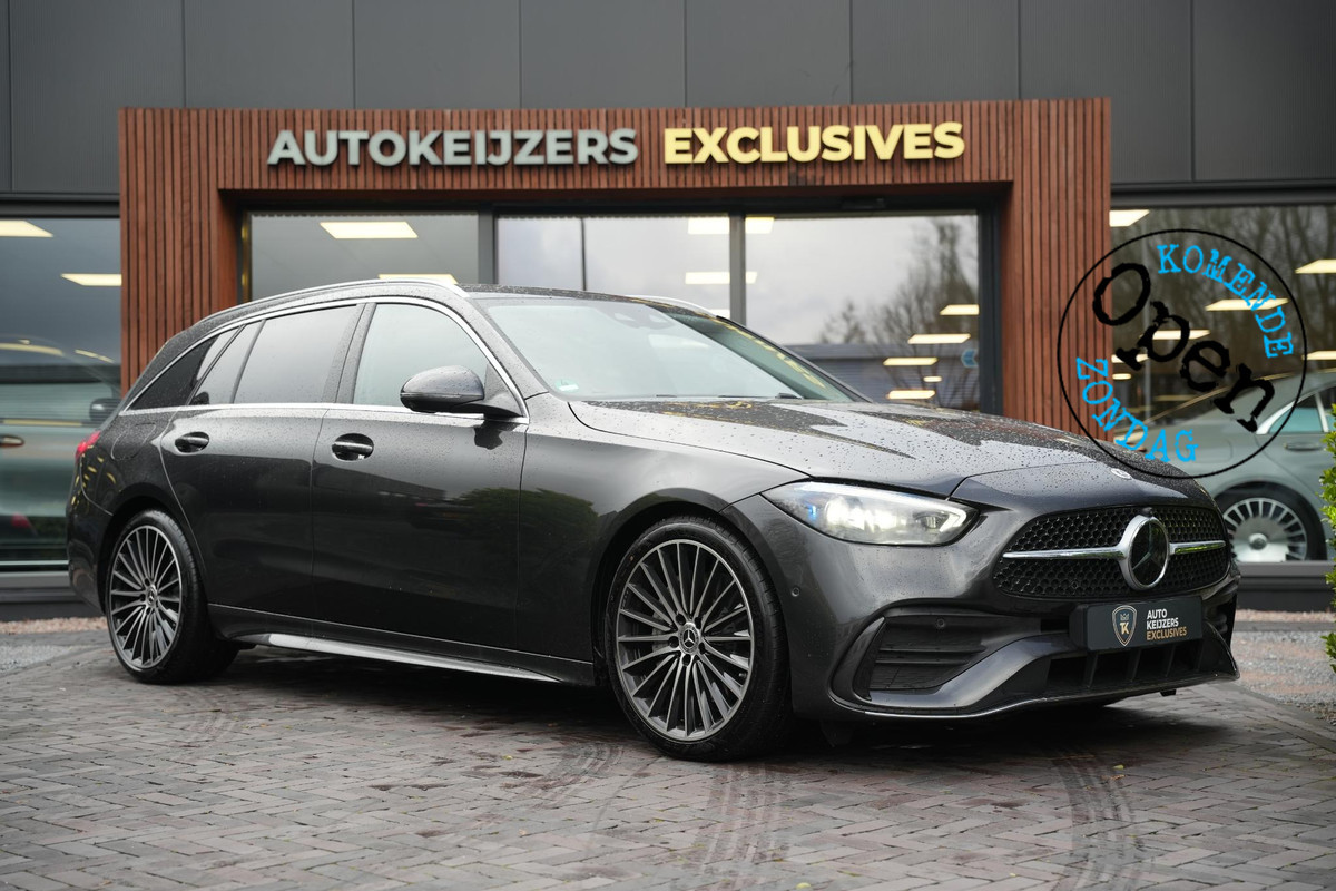 Mercedes-Benz C-Klasse 180 Business Solution AMG Adaptieve Cruise Ambient Stuurverw. 360 Camera 19''LM