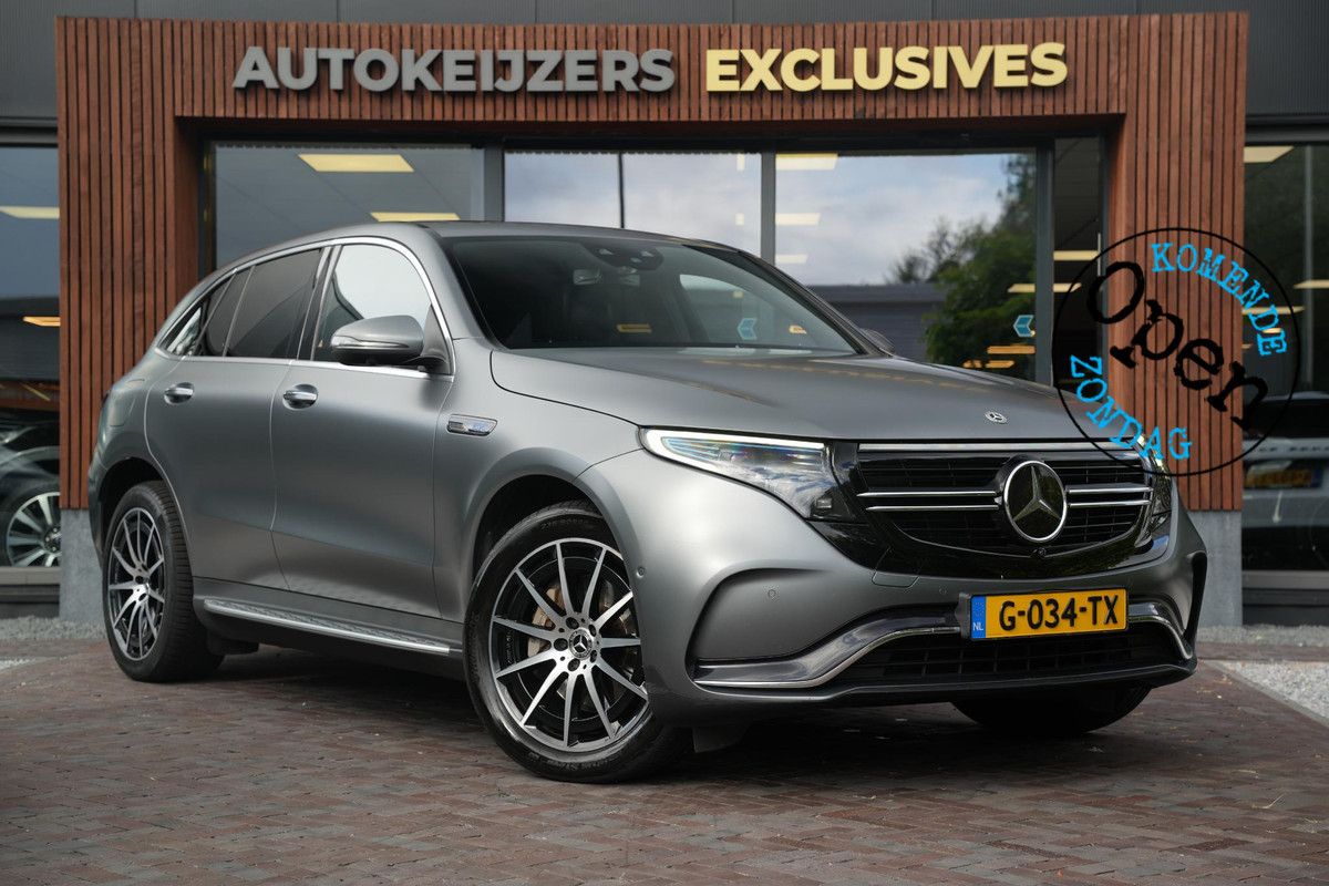Mercedes-Benz EQC 400 4MATIC Premium Plus 80 kWh Schuif/kanteldak ACC Burmester Memory Manufaktur MultiBeam