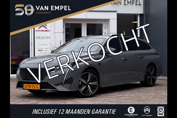 Peugeot 308 SW 1.6 Plug-in Hybrid 180 GT | 100% SOH | Leder-Alcantara + Memory | Camera | Navigatie