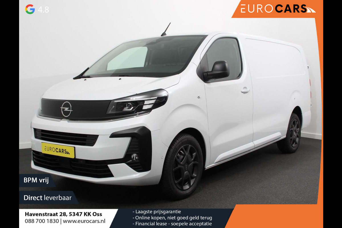 Opel Vivaro 1.5 Diesel 120 S&S L3 Apple Carplay /  Android Auto Parkeersensoren V+A Trekhaak Camera Navigatie Cruise Control LED koplampen houten afwerking laadruimte