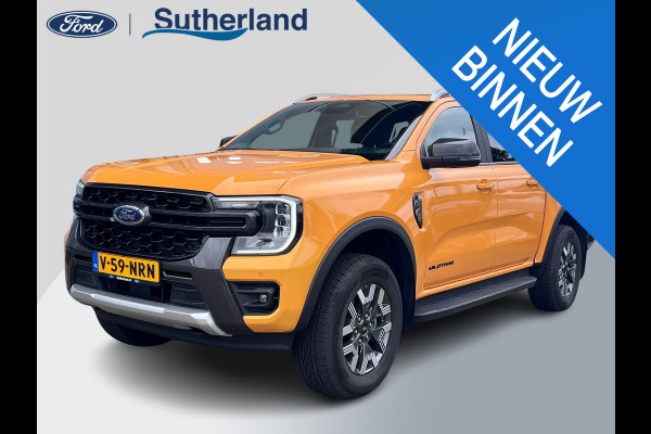 Ford Ranger 2.3 PHEV Wildtrak Double Cab 281pk | DEMO | Technology Pack Plus Trailer | Cargo Area Pack | Power Rollertop | laadkabel mode 3 16A