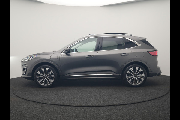 Ford Kuga 2.5 Vignale PHEV 225pk Dealer O.H. | Trekhaak Af Fabriek | Panodak | Adaptive Cruise | Head Up | 360 Camera | Bang & Olufsen | Lederen Comfortstoelen Memory & Verwarmd | Stuur Verwarmd | Apple Carplay | Blis | Keyless | DAB | Navigatie | 20"L.M | Plug In Hybrid |